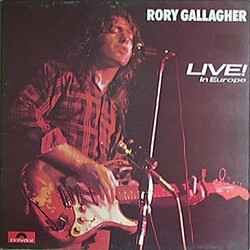 Rory Gallagher Live! In Europe Vinyl LP USED
