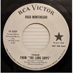 Hugo Montenegro Theme From "The Long Ships" / Good Neighbor Sam USED VINYL 7INCH 45 RPM PROMO