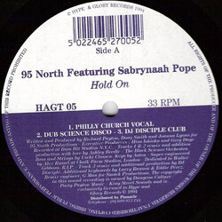 95 North / Sabrynaah Pope Hold On USED VINYL 12INCH 33 S RPM