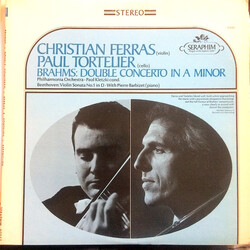 Christian Ferras / Paul Tortelier / Paul Kletzki / Pierre Barbizet / Johannes Brahms / Ludwig Van Beethoven Brahms Double Concerto Vinyl LP USED