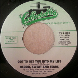 Blood, Sweat And Tears Got To Get You Into My Life / Hi-De-Ho Vinyl 7" USED