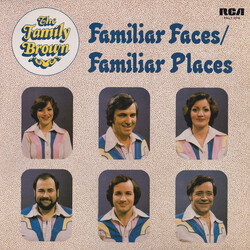 Family Brown (2) Familiar Faces / Familiar Places Vinyl LP USED