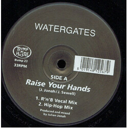 Watergates Raise Your Hands USED VINYL 12INCH 33 S RPM