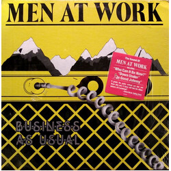 Men At Work Business As Usual Vinyl LP USED