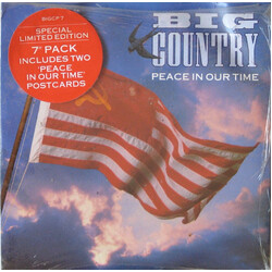 Big Country Peace In Our Time USED VINYL 7INCH 45 RPM SINGLE LIMITED EDITION