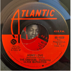 Clyde McPhatter & The Drifters Honey Love / Warm Your Heart USED VINYL 7INCH 45 RPM SINGLE