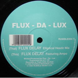 Flux-Da-Lux Flux Delay USED VINYL 12INCH