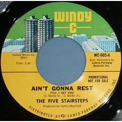 Five Stairsteps Ain't Gonna Rest (Till I Get You) USED VINYL 7INCH 45 RPM SINGLE PROMO