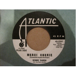 Bobby Darin Merci Cherie / Who's Afraid Of Virginia Wolf USED VINYL 7INCH 45 RPM SINGLE PROMO