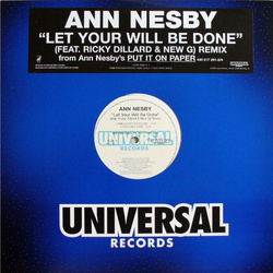 Ann Nesby / Ricky Dillard / Ricky Dillard's New Generation Chorale Let Your Will Be Done (Remix) Vinyl 12" USED