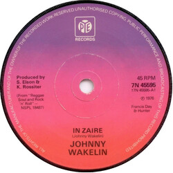 Johnny Wakelin In Zaire VINYL 7" USED