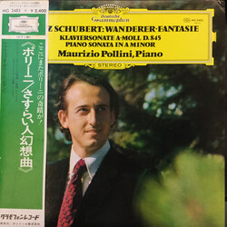 Franz Schubert / Maurizio Pollini Wanderer-Fantasie / Klaviersonate a-moll D. 845 - Piano Sonata In A Minor Vinyl LP USED