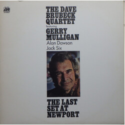The Dave Brubeck Quartet / Gerry Mulligan / Alan Dawson / Jack Six The Last Set At Newport Vinyl LP USED