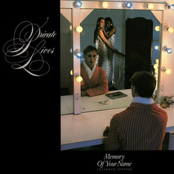 Private Lives Memory Of Your Name VINYL 12" USED