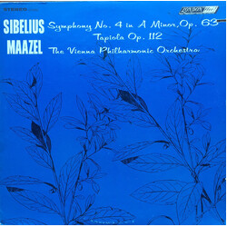 Lorin Maazel / Jean Sibelius / Wiener Philharmoniker Symphony No.4 / Tapiola Vinyl LP USED