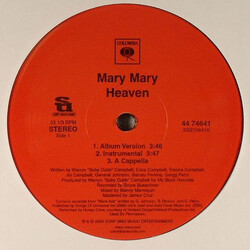 Mary Mary Heaven USED VINYL 12INCH