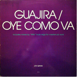 Julio Iglesias Guajira / Oye Como Va VINYL 12" USED