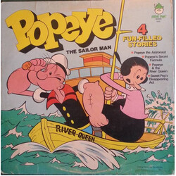 Unknown Artist Popeye The Sailor Man: 4 Fun-Filled Stories Vinyl LP USED