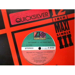 Ray Parker Jr. / Helen Terry One Sunny Day / Dueling Bikes From Quicksilver USED VINYL 12INCH PROMO