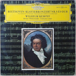 Ludwig van Beethoven / Wilhelm Kempff / Berliner Philharmoniker / Ferdinand Leitner Klavierkonzert Nr. 5 Es-Dur Op. 73 Vinyl LP USED
