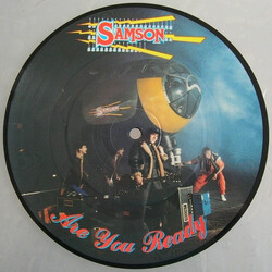 Samson (3) Are You Ready USED VINYL 7INCH PICTURE DISC