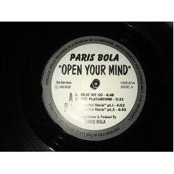 Paris Bola Open Your Mind USED VINYL 12INCH 33 S RPM