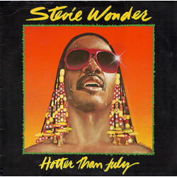 Stevie Wonder Hotter Than July Vinyl LP USED