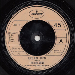 Lindisfarne Juke Box Gypsy USED VINYL 7INCH 45 RPM SINGLE