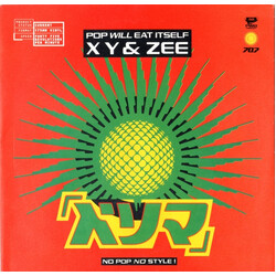 Pop Will Eat Itself X Y & Zee USED VINYL 7INCH 45 RPM SINGLE STEREO