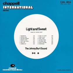 The Johnny Burt Sound Light And Sweet Vinyl LP USED