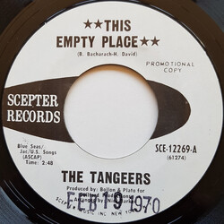Tangeers This Empty Place / (He's) Not That Kind Of Guy USED VINYL 7INCH SINGLE 45 RPM PROMO