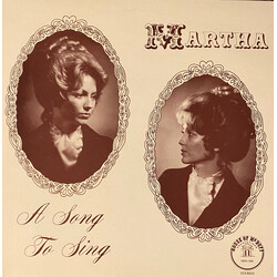 Martha Pilkenton A Song To Sing Vinyl 12" USED