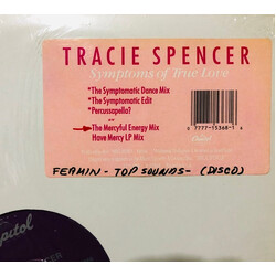 Tracie Spencer Symptoms Of True Love USED VINYL 12INCH SINGLE