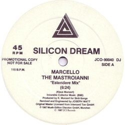 Silicon Dream Marcello The Mastroianni (Remix) USED VINYL 12INCH 45 RPM PROMO
