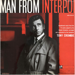 Tony Crombie Man From Interpol Vinyl LP USED