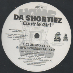 Da Shortiez Cuntrie Girl Vinyl 12" USED