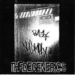 The Degenerics No Comply USED VINYL 7INCH 33 S RPM