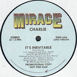 Charlie (5) It's Inevitable USED VINYL PROMO 12INCH
