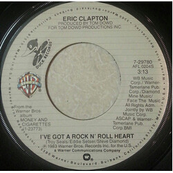Eric Clapton I've Got A Rock N' Roll Heart USED VINYL 7INCH 45 RPM SINGLE
