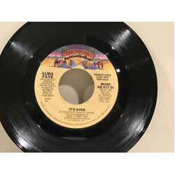Alma Faye It's Over USED VINYL 7INCH 45 RPM SINGLE MONO STEREO PROMO