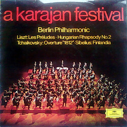 Berliner Philharmoniker / Herbert Von Karajan A Karajan Festival Vinyl LP USED