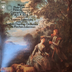 English Chamber Orchestra / Pinchas Zukerman / Eugenia Zukerman Mozart Flute Concerti Vinyl LP USED