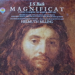 Johann Sebastian Bach / Helmuth Rilling / Gächinger Kantorei Stuttgart / Bachcollegium Stuttgart Magnificat D-Dur BWV 243 Vinyl LP USED