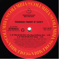 Terence Trent D'Arby If You Let Me Stay (The Shep Pettibone Mixes) Vinyl 12" USED