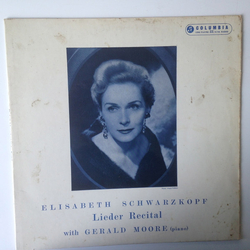 Elisabeth Schwarzkopf / Gerald Moore Lieder Recital Vinyl LP USED