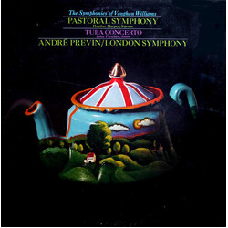 Ralph Vaughan Williams / André Previn / The London Symphony Orchestra Pastoral Symphony / Tuba Concerto (The Symphonies Of Vaughan Williams) Vinyl LP 