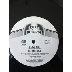 Cinema (2) I Love Men USED VINYL 12INCH 45 RPM