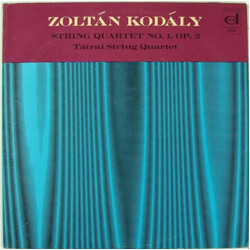 Zoltán Kodály / Tátrai Quartet String Quartet No. 1, Op. 2 Vinyl LP USED