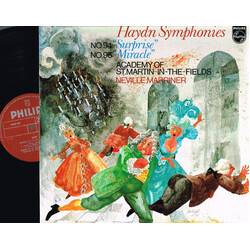Joseph Haydn / The Academy Of St. Martin-in-the-Fields / Sir Neville Marriner Haydn Symphonies - No. 94 "Surprise” / No. 96 "Miracle" Vinyl LP USED