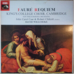 Gabriel Fauré / The King's College Choir Of Cambridge / New Philharmonia Orchestra / John Carol Case / Robert Chilcott / David Willcocks Requiem Vinyl